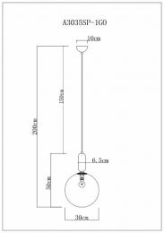 Подвесной светильник Arte Lamp Bolla-Sola  - 2
